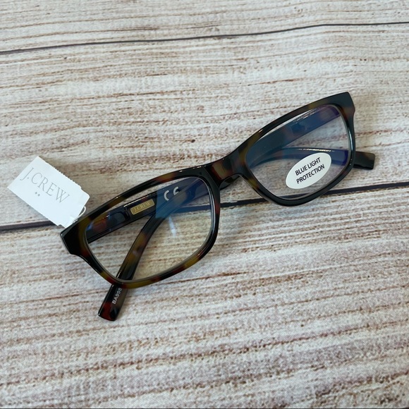 J. Crew Factory Accessories Nwt Jcrew Classic Rectangular Bluelight